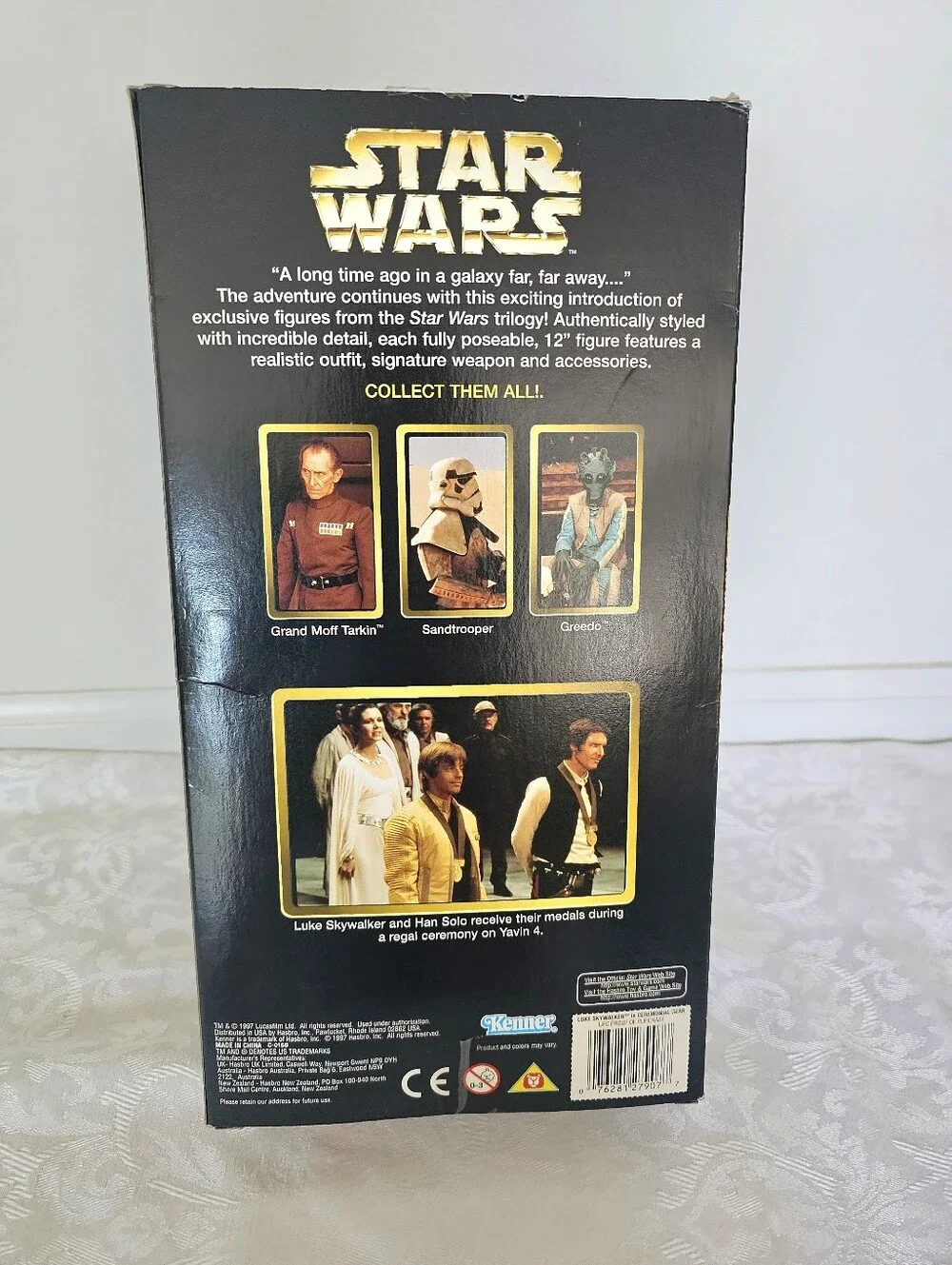 1997 Star Wars Luke Skywalker Collectible Action Figure -Unopened Box!